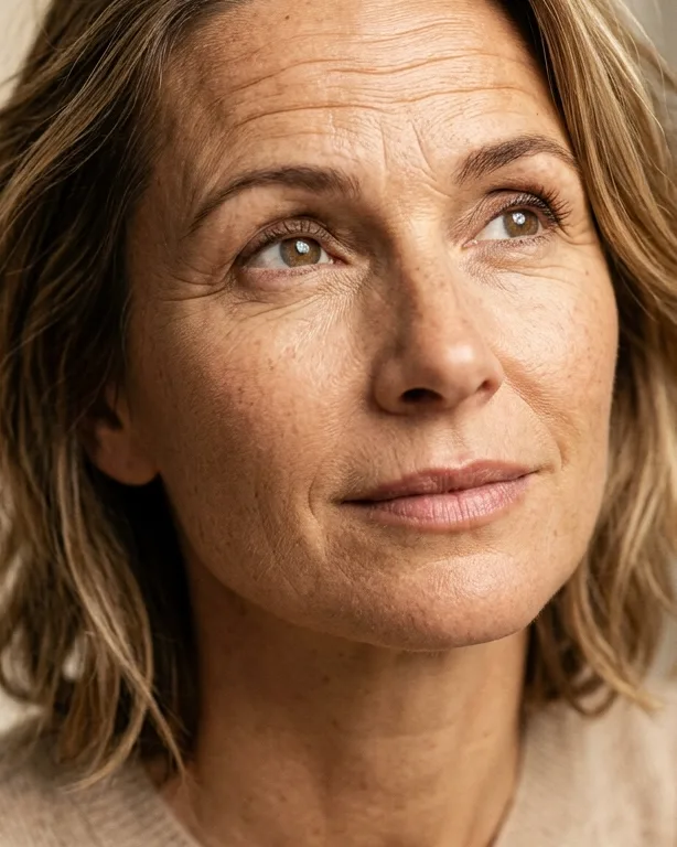 Stirnfalten glätten